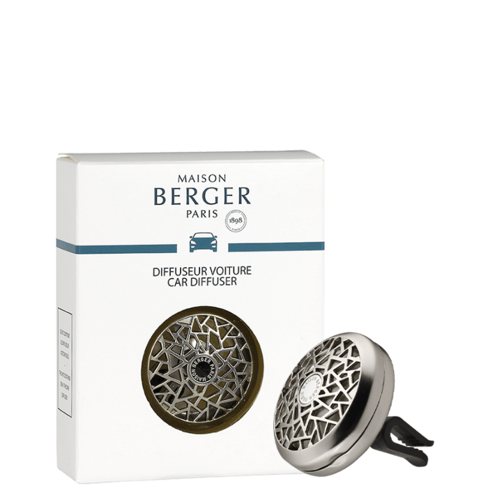 Maison Berger Graphic Car Clip Diffuser - Nickel Mat-3
